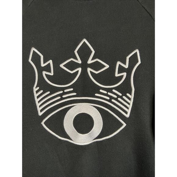 McQueen And The Violet Fog Sweatshirt Mens XL Black Wiz Khalifa Cotton Crewneck - Picture 2 of 8